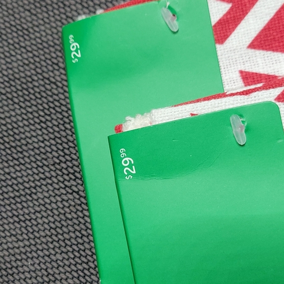 NWT 2pc COVERS PILLOW Christmas snowflake, red & white, by Place & Time - Picture 4 of 6